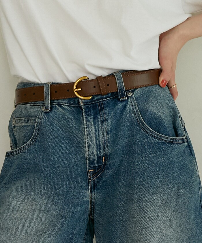 FREAK'S STOREのマルバックル ベルト