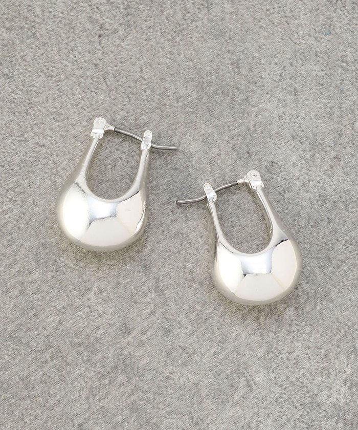 ボリュームフープピアス