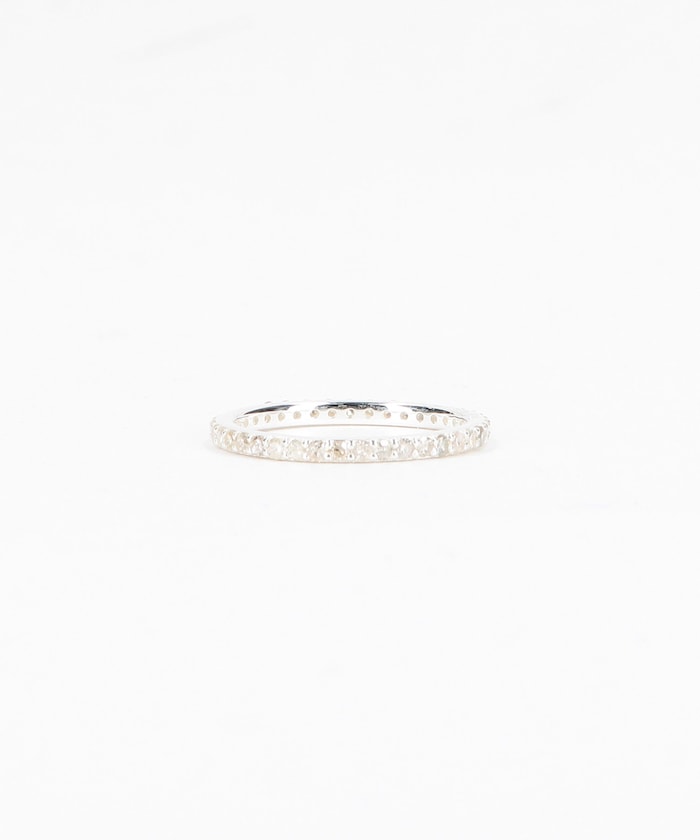 Prong eternity ring