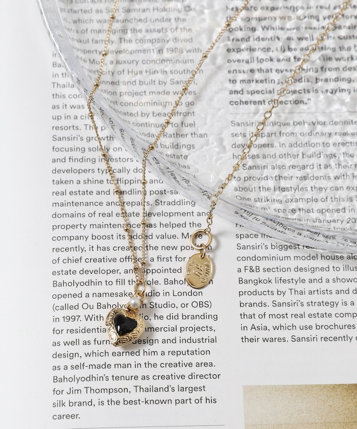 別注 ハートロケットネックレス