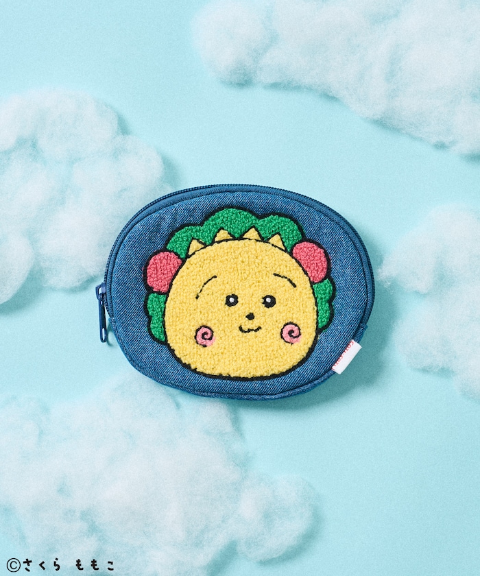 【7月18日12:00発売】COJI-COJI 刺繍デニムポーチ