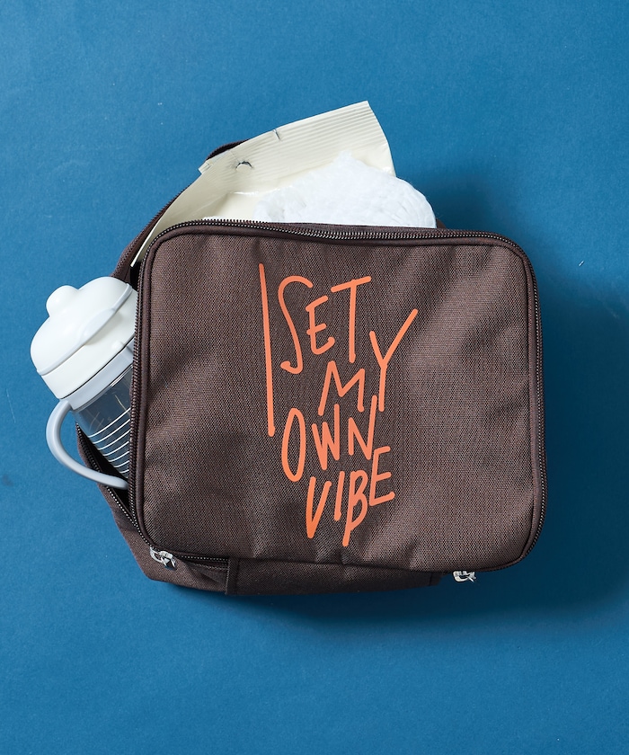 メッセージ ロゴ ポーチ