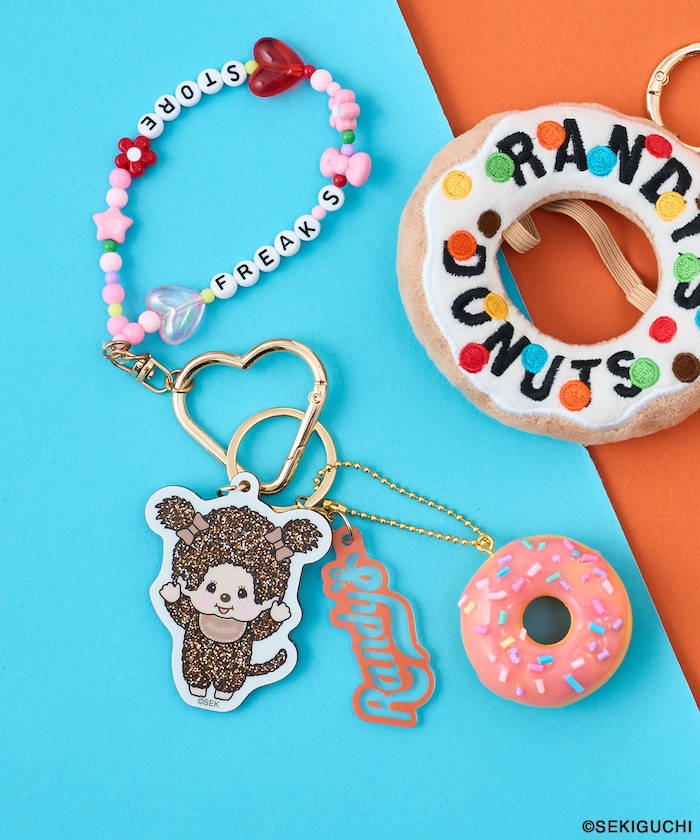 【10月23日12:00～発売開始】 モンチッチ × Randys Donuts / ランディーズ ドーナツ キーチャーム