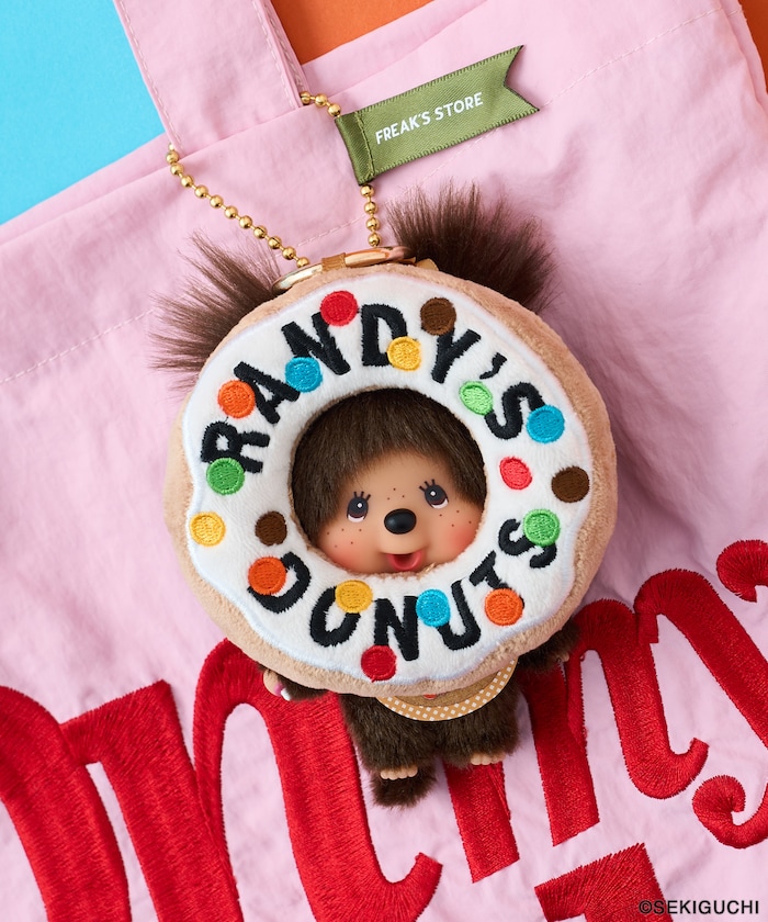 【10月23日12:00～発売開始】 モンチッチ × Randys Donuts / ランディーズ ドーナツ　ドーナツ チャーム
