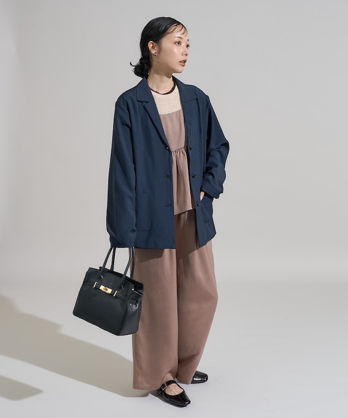 【3点セットアイテム～トリオットシリーズ～】シャツジャケット 3ピースセット 限定展開
