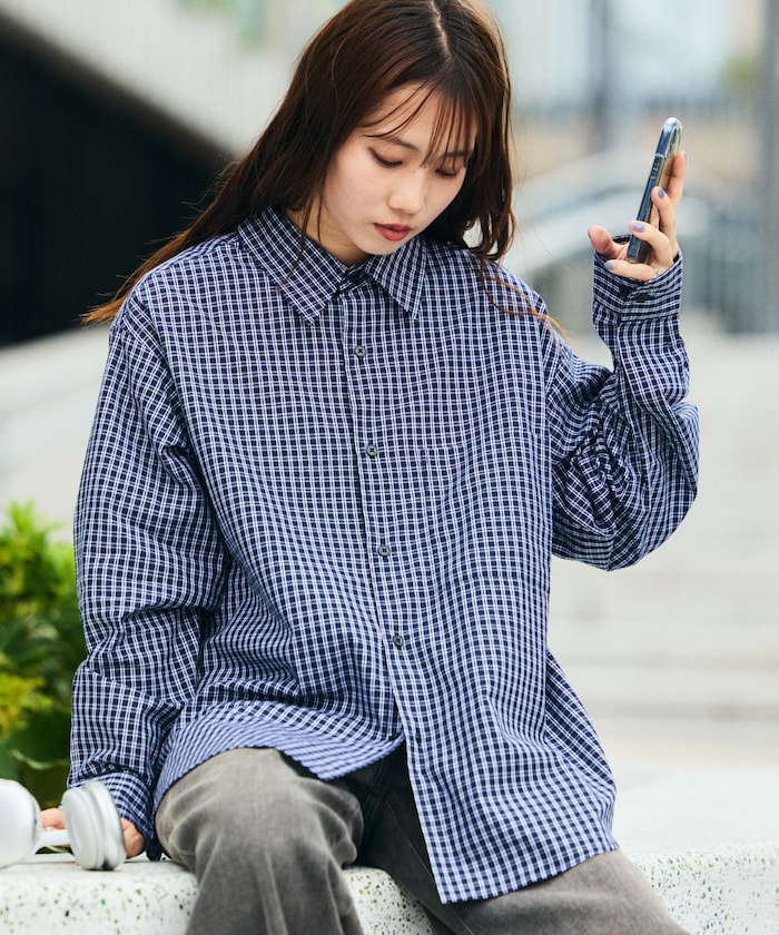 Relax Fit リラックスフィット クラシックパターン レギュラーカラーシャツ / チェック柄 / ストライプ柄 【限定展開】