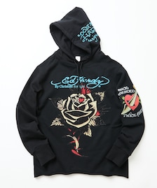 Ed Hardy/ED HARDY ROSE R- STONE HOODIE 【限定展開】｜Daytona Park 