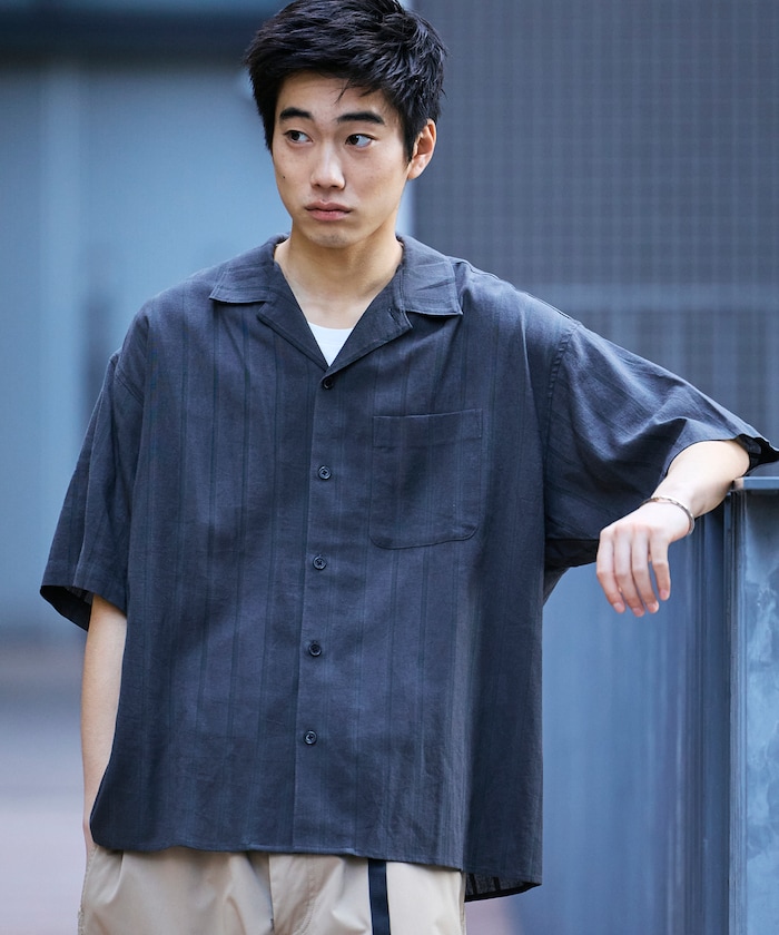 FREAK'S STORE/Relax Fit リラックスフィット シャドーストライプ