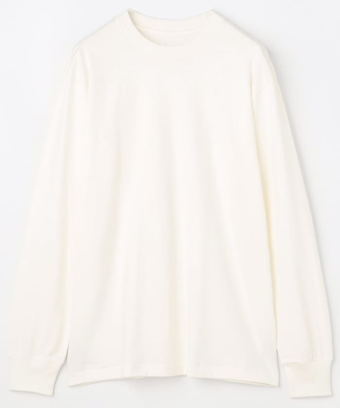 限定展開 1P HANES SHIRO クルーネックロングスリーブTシャツ