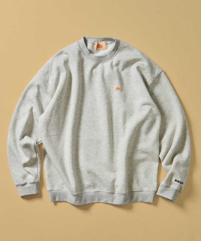 KELTY×FREAK'S STORE/ケルティ 別注 ワンポイント ヴィンテージロゴ クルーネックスウェット 【限定展開】