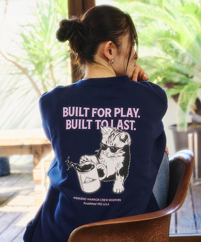 KELTY×FREAK'S STORE/ケルティ 別注 キャットプリント スウェット 【限定展開】