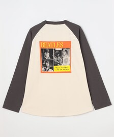 THE BEATLES/THE BEATLES リラックスフィット バックプリント ラグラン 