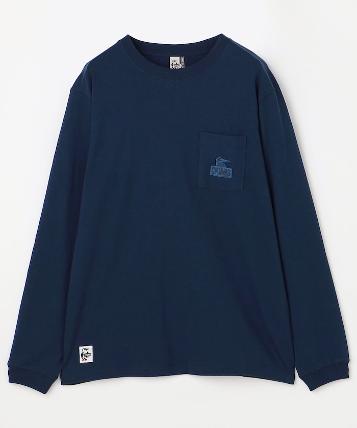限定展開 ブービー フェイス ポケット ブラッシュド L/S ティー / Booby Face PKT Brushed L/S T