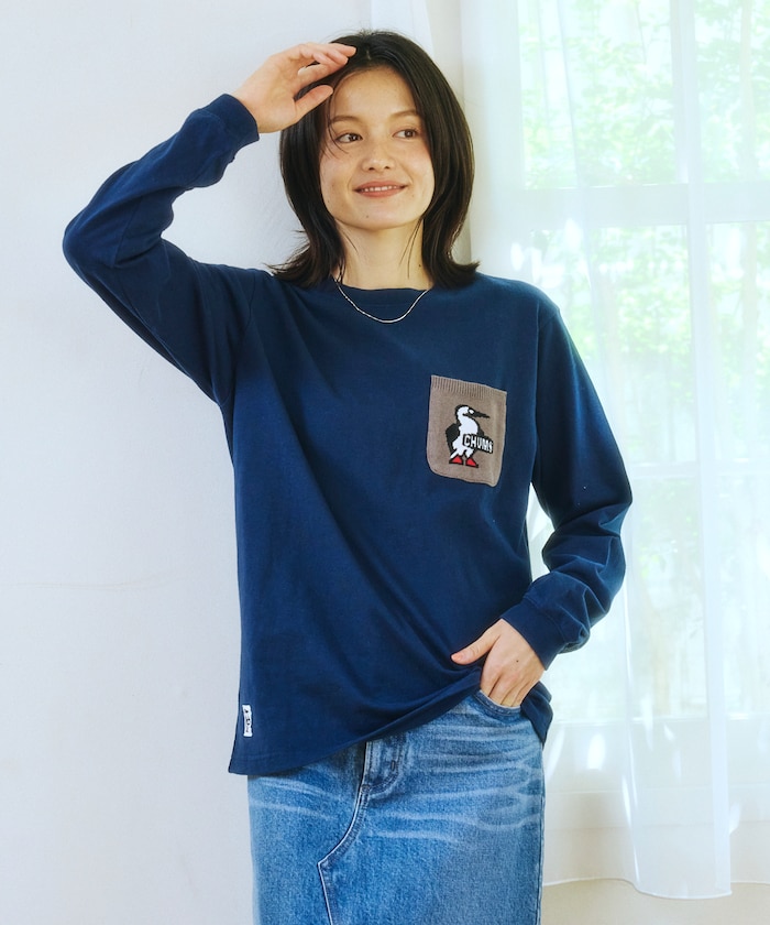 別注 ニットポケット L/S ティー 【限定展開】