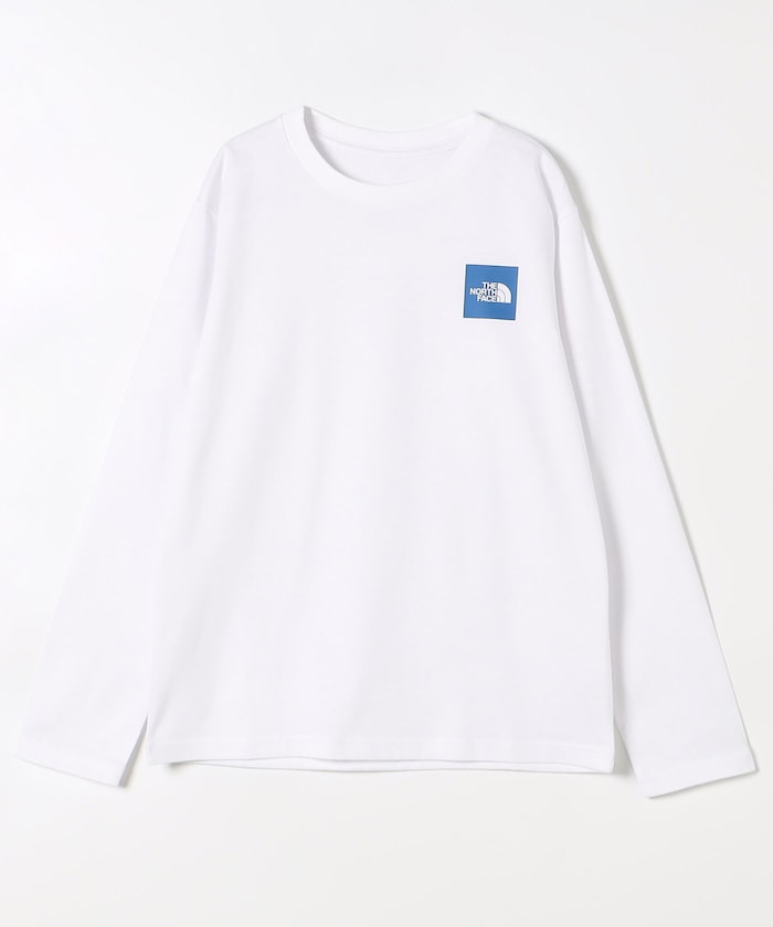 THE NORTH FACE/キッズ ロングスリーブスモールスクエアロゴティー  