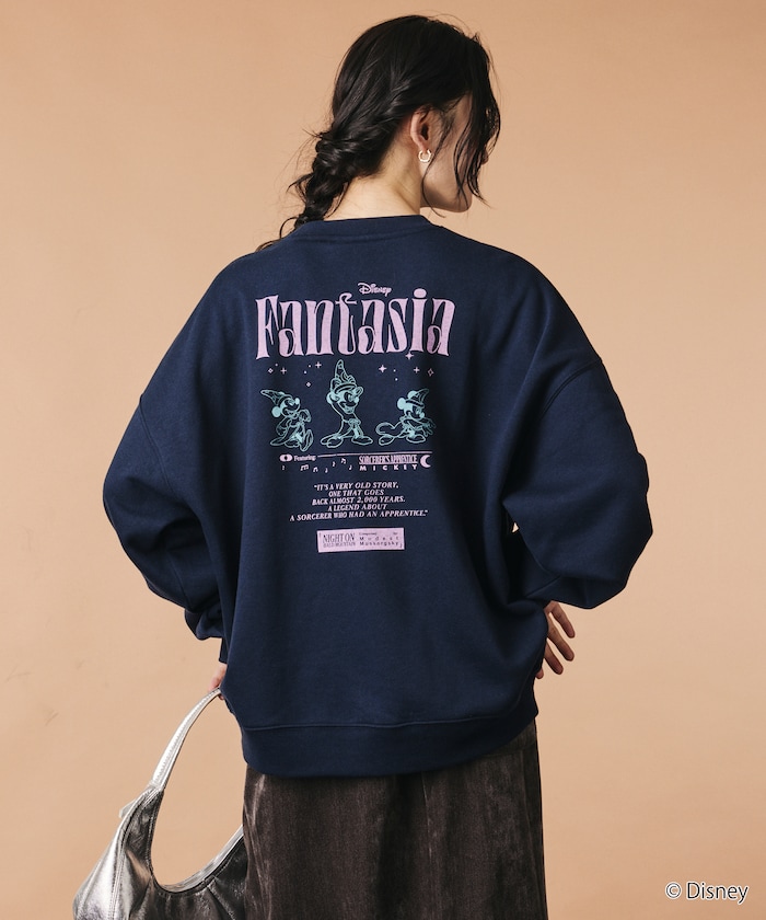 MICKEY 別注 ビックシルエット FANTASIA Color スウェット 【限定展開】