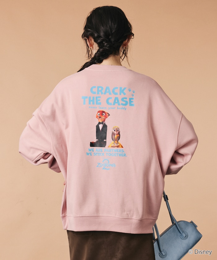 DISNEY 別注 ビックシルエット ズートピア スウェット 【限定展開】