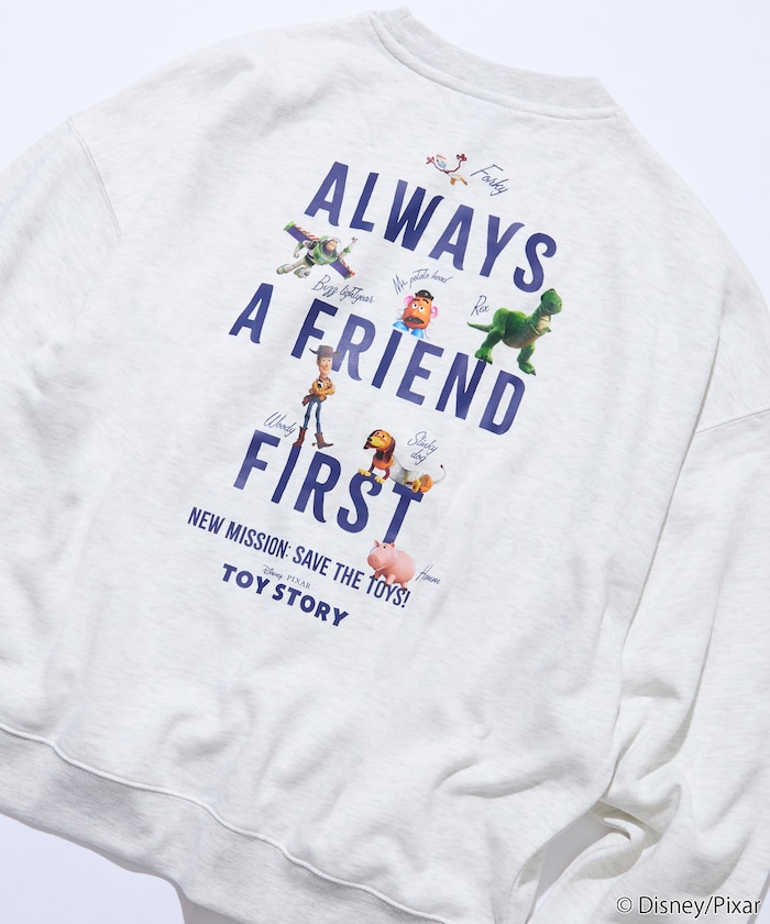 TOYSTORY 特別定制 Friends 圓領大學T