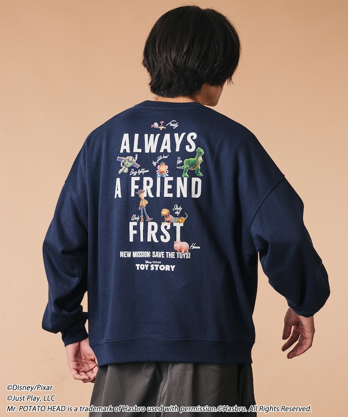 TOYSTORY 特別定制 Friends 圓領大學T