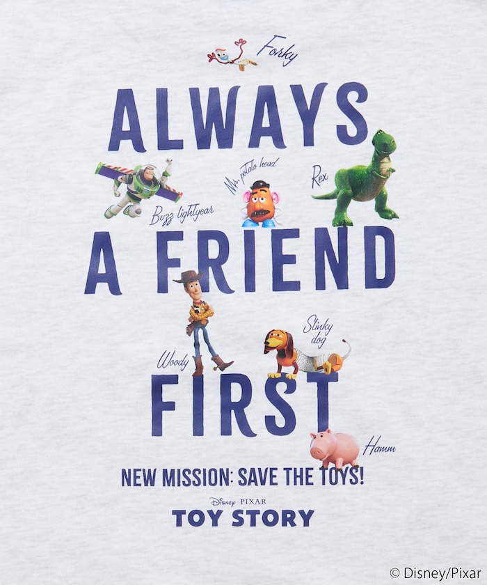 TOYSTORY 特別定制 Friends 圓領大學T