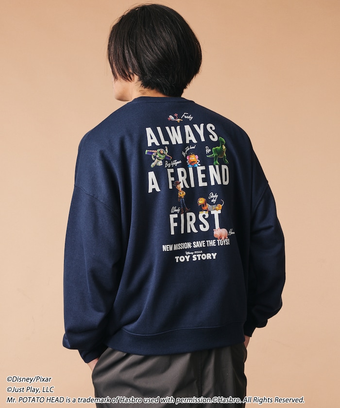 TOYSTORY 特別定制 Friends 圓領大學T