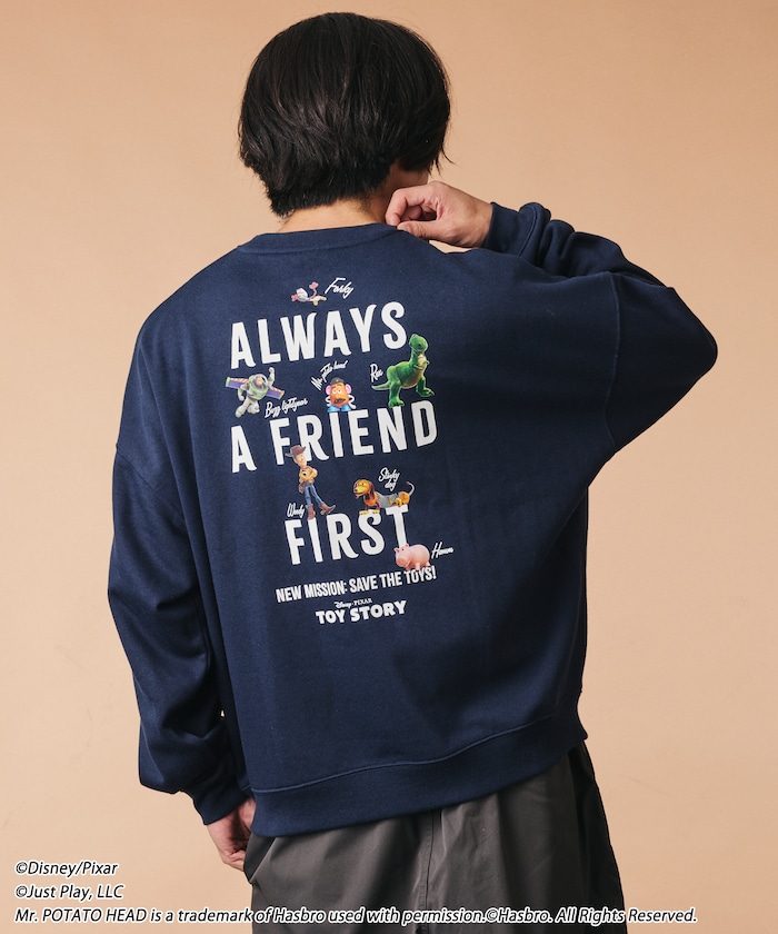 TOYSTORY 特別定制 Friends 圓領大學T