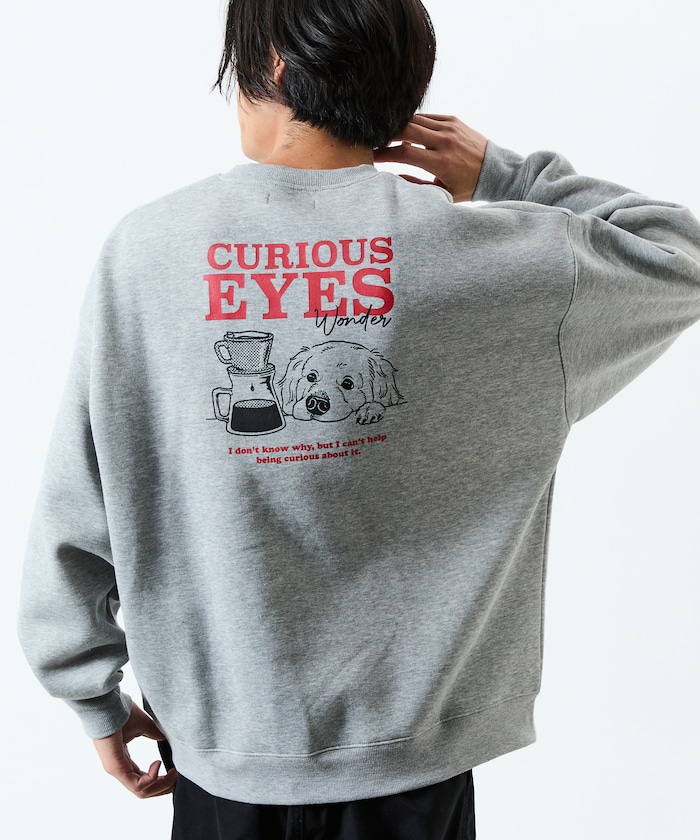 Relax Fit リラックスフィット CATS DOGS クルーネック スウェット 【限定展開】