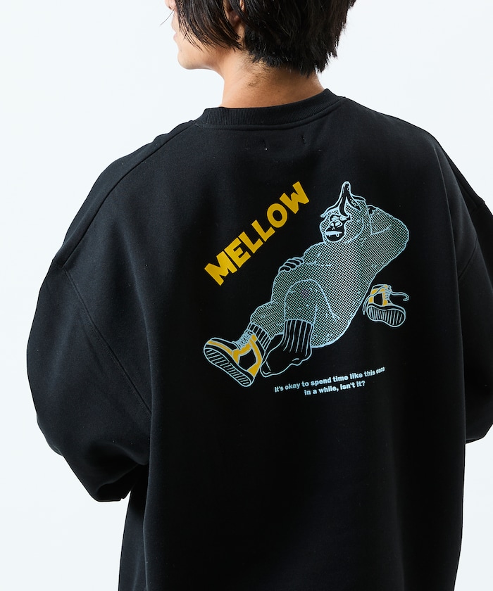 Relax Fit リラックスフィット LAZY GORILLA クルーネック スウェット 【限定展開】