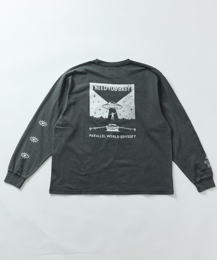 I Need You Baby/Parallel World Odyssey EYE L/S TEE 【限定