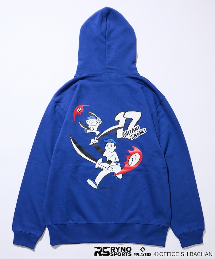 SKATER JOHN × RYNO SPORTS × MLB PLAYERS OHTANI 2WAY プリントパーカー　【限定展開】