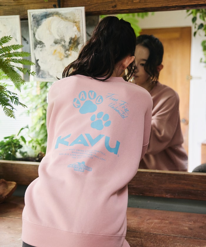KAVU×FREAK'S STORE / カブー 別注 キャット フット スウェット 【限定展開】