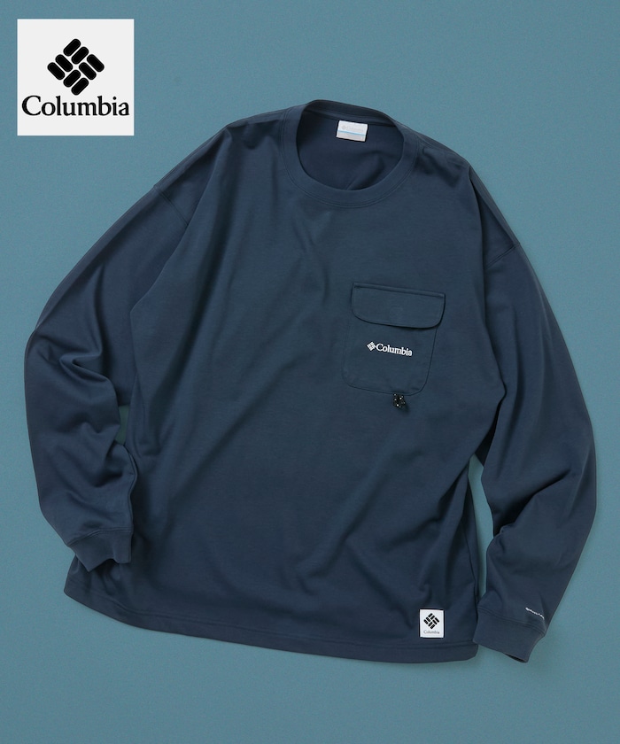 Columbia×FREAK'S STORE 別注 Imperial Park 長袖口袋T恤 限定販售