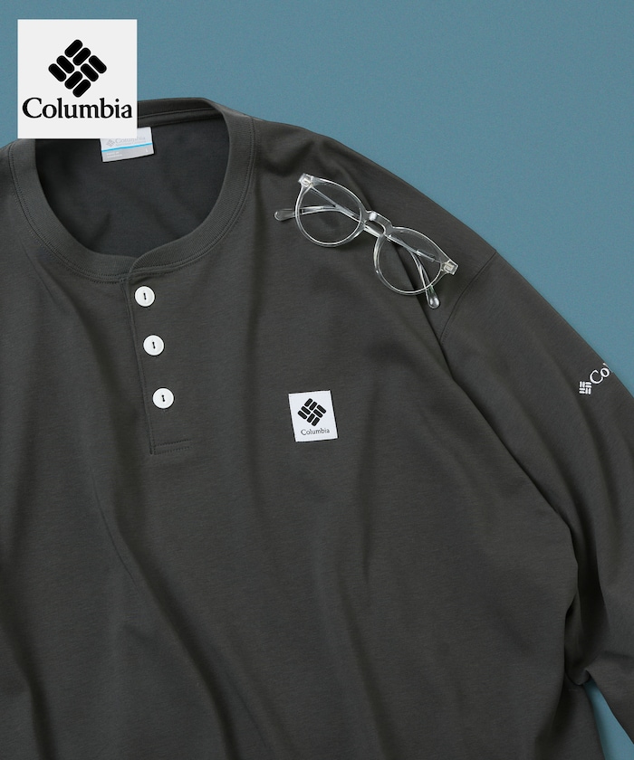 Columbia×FREAK'S STORE 別注 Imperial Park 長袖亨利領T恤 限定販售