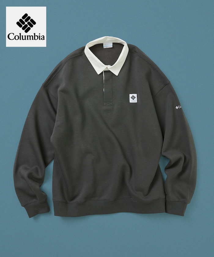Columbia × FREAK'S STORE 別注 Imperial Park 小LOGO橄欖球衫 限定販售