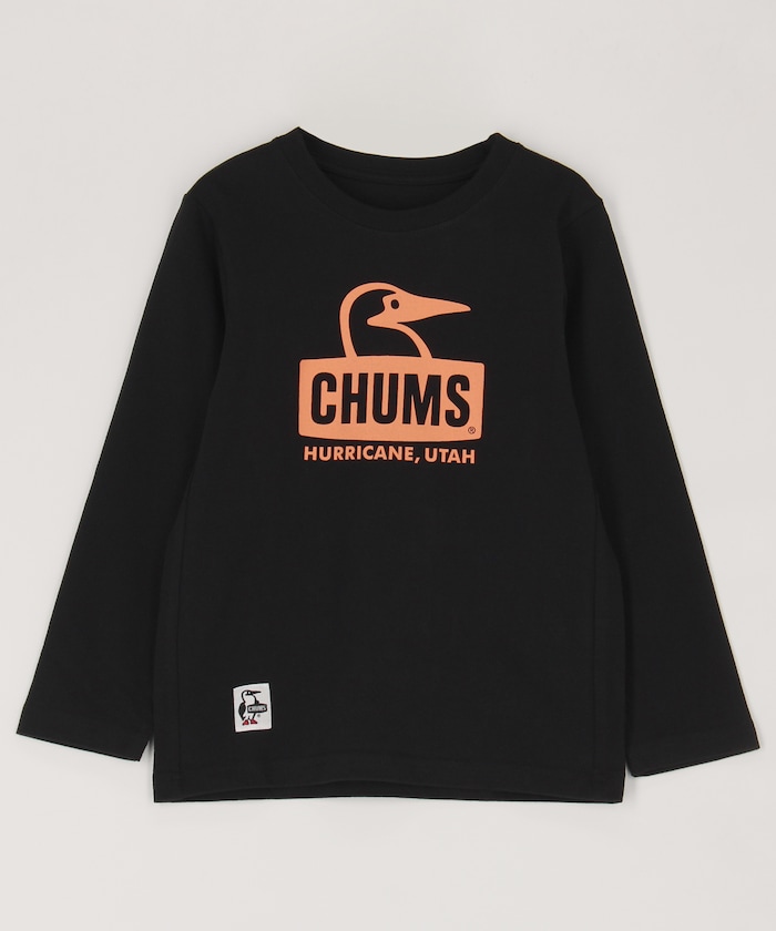 キッズブービーフェイスブラッシュドロングスリーブTシャツ / CH21-1293 【限定展開】