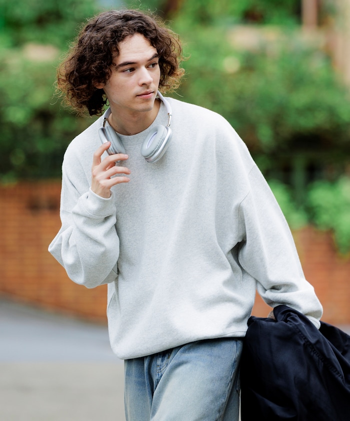 12oz Short Length ヘビーウェイト クルーネックスウェット/ショート丈 【限定展開】