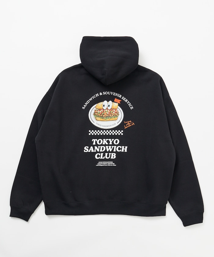 Relax Fit リラックスフィット TOKYO SANDWICH CLUB クルーネック パーカー 【限定展開】