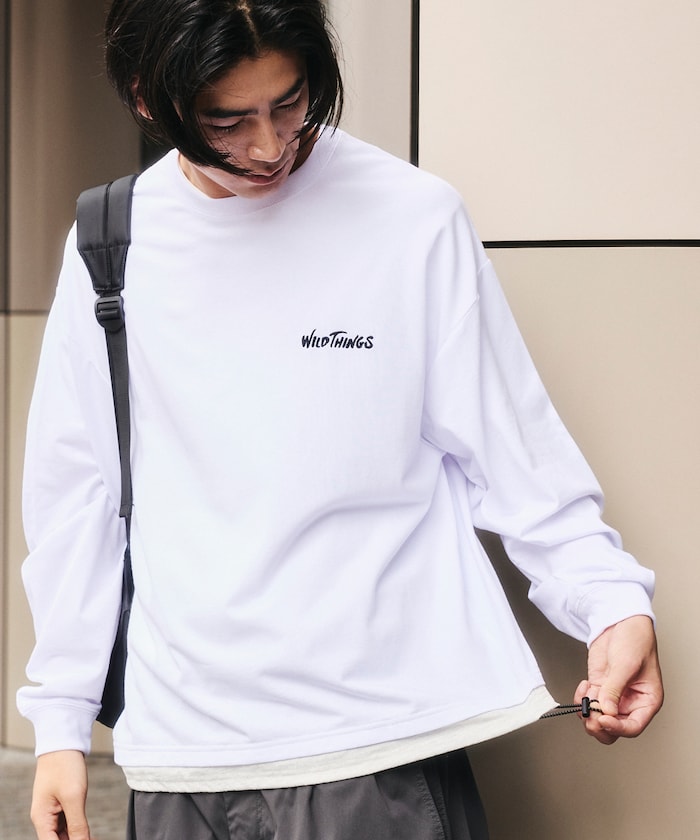 別注 フェイク レイヤード L/S Tシャツ 【限定展開】