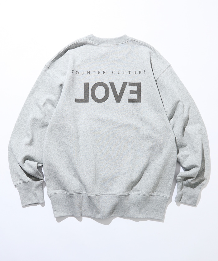 COUNTER CULTURE / カウンターカルチャー クルーネックスウェット 【限定展開】