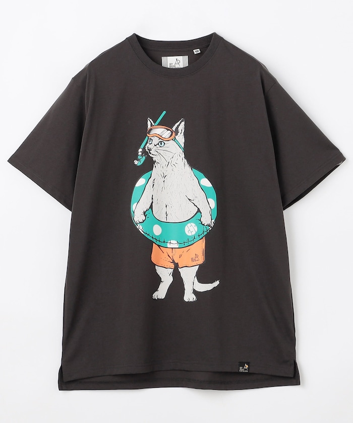 UVケア 吸水速乾 海猫TEE クルーネックTシャツ 【限定展開】