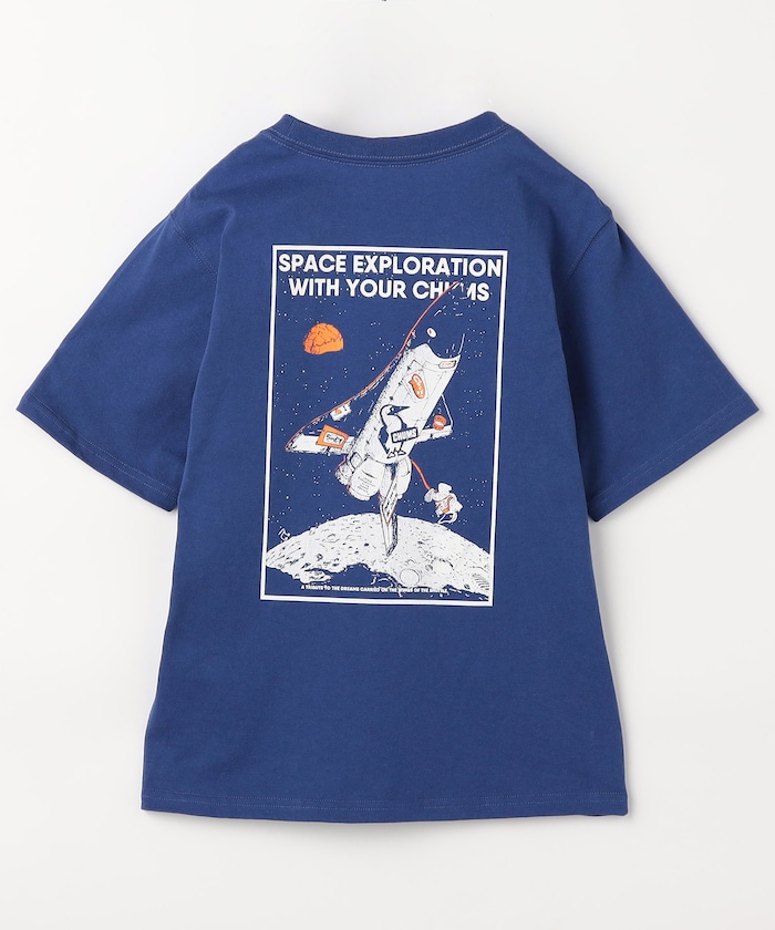 限定展開 キッズスペースブービースペースシップポケットTシャツ