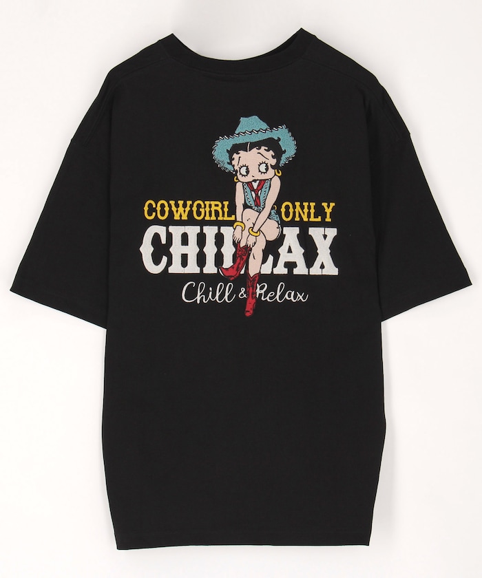 BETTYサガラ刺繍LOGO TEE 【限定展開】