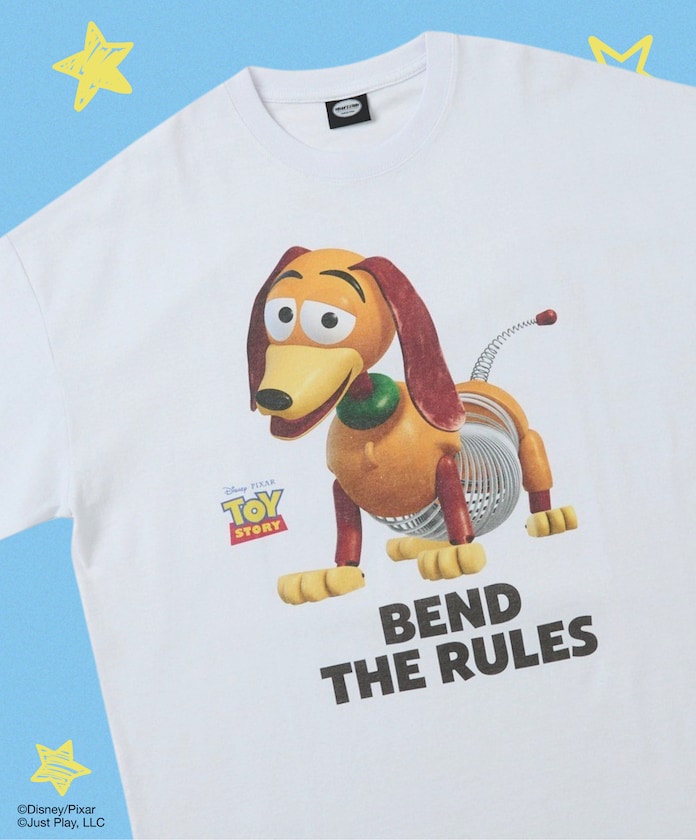 【4月20日12:00発売】【受注販売商品】「トイ・ストーリー」 別注 キャラクタープリント クルーネックTシャツ 限定展開