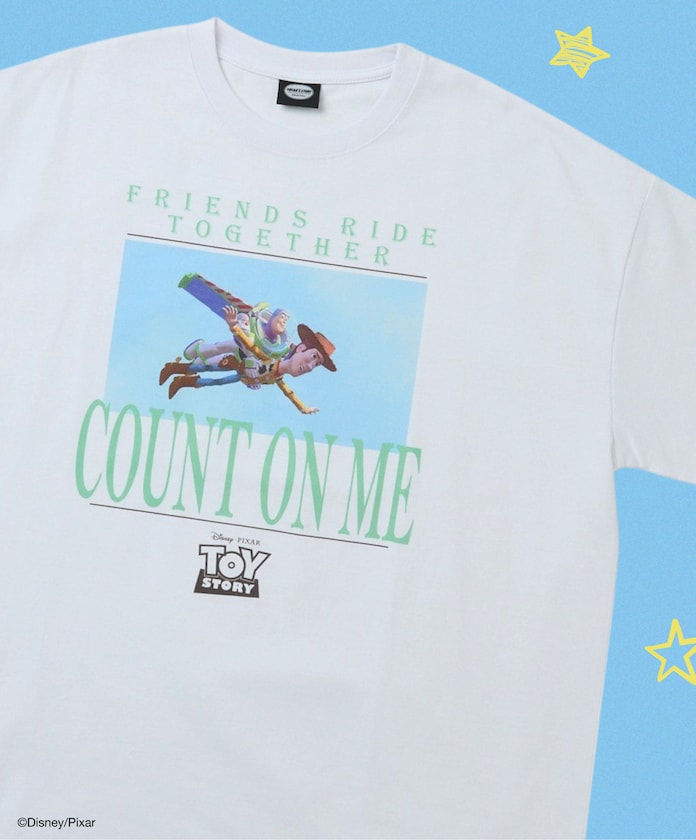 【4月20日12:00発売】【受注販売商品】「トイ・ストーリー」 別注 シーンデザイン クルーネック プリントTシャツ 限定展開