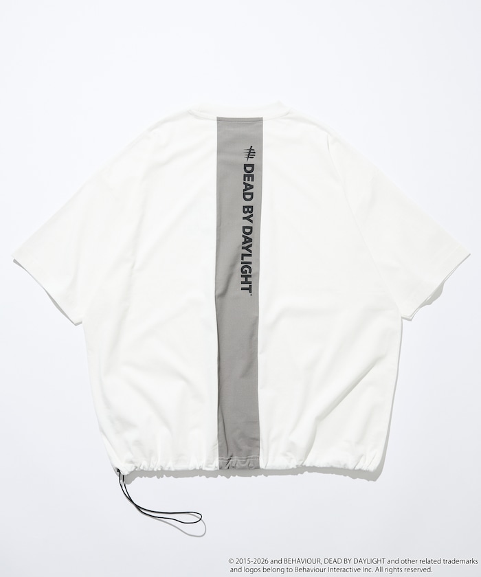 DEAD BY DAYLIGHT 別注 バックメッシュ切替 クルーネックTシャツ 【限定展開】