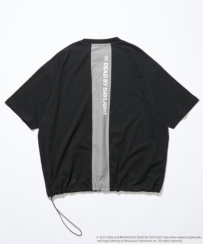 DEAD BY DAYLIGHT 別注 バックメッシュ切替 クルーネックTシャツ 【限定展開】