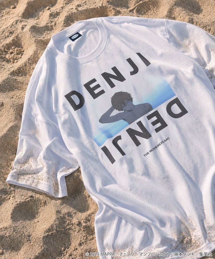 【9月18日12:00発売】劇場版 『チェンソーマン レゼ篇』 別注 デンジ 場面写 プリント 半袖Tシャツ 【限定展開】