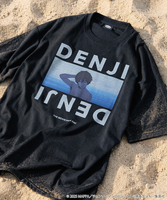 【9月18日12:00発売】劇場版 『チェンソーマン レゼ篇』 別注 デンジ 場面写 プリント 半袖Tシャツ 【限定展開】