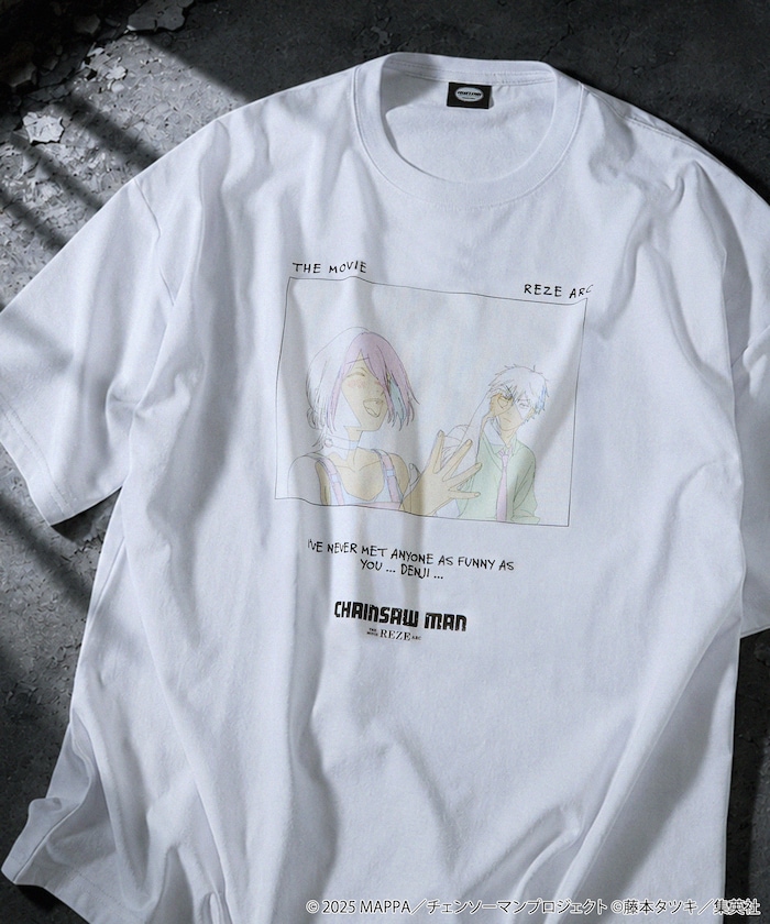 【9月18日12:00発売】劇場版 『チェンソーマン レゼ篇』 別注 原画 キーフレーム プリント 半袖Tシャツ 【限定展開】