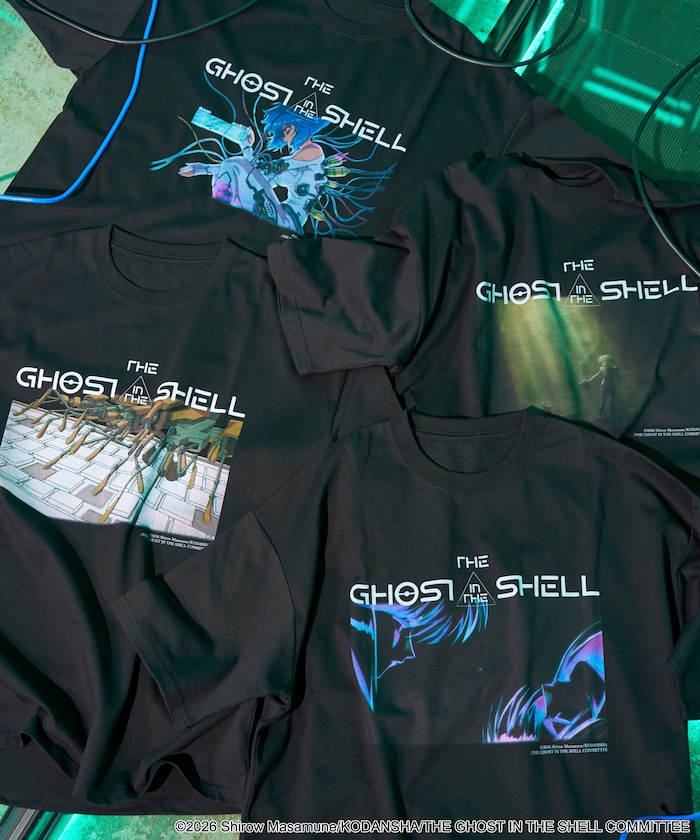 攻殻機動隊 THE GHOST IN THE SHELL 別注 場面写グラフィック 半袖Tシャツ 【限定展開】